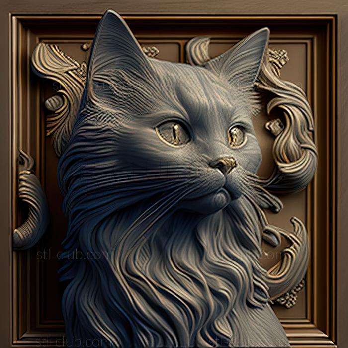 st Nebelung cat